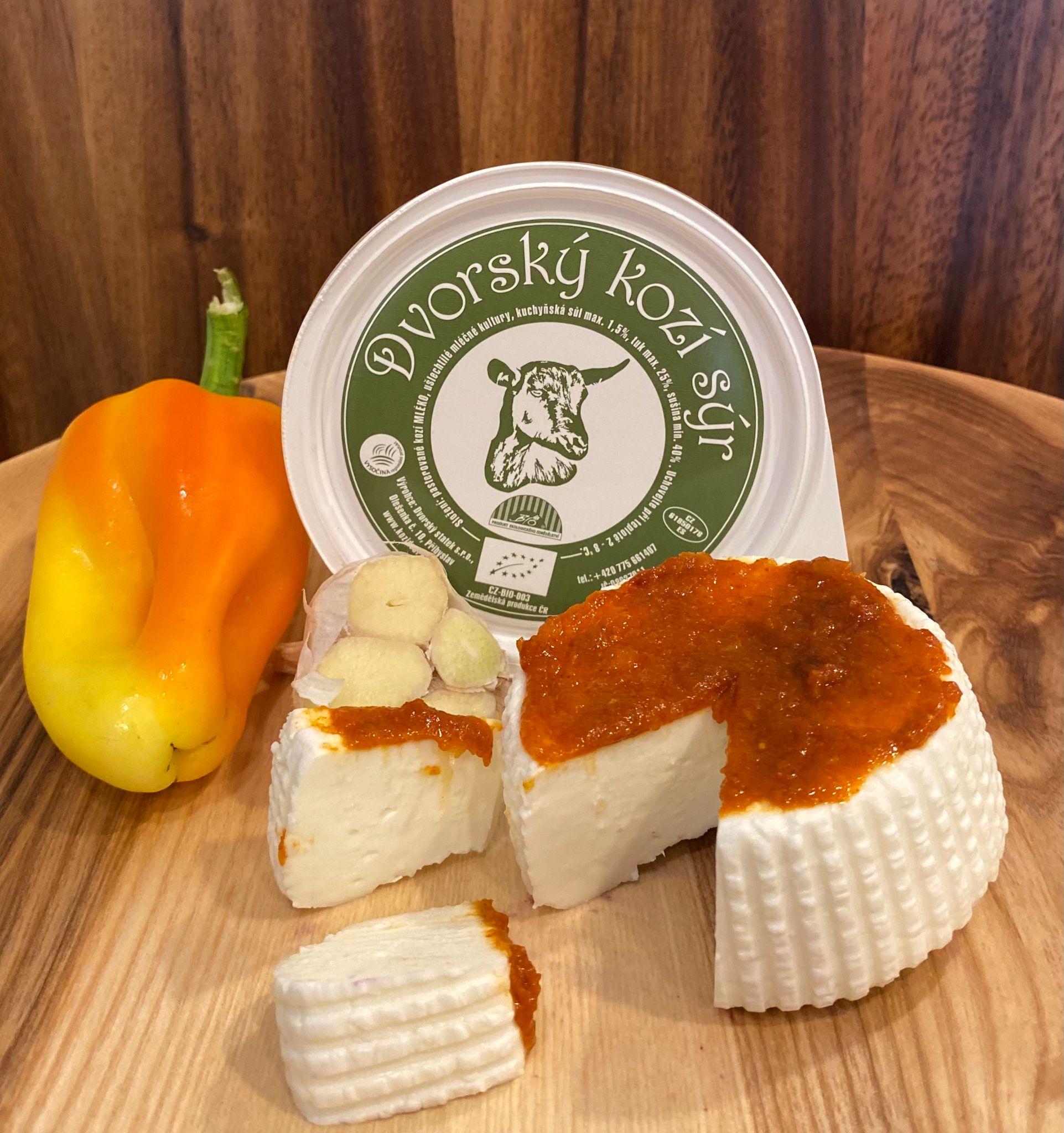 Čerstvý kozí sýr ochucený 130g