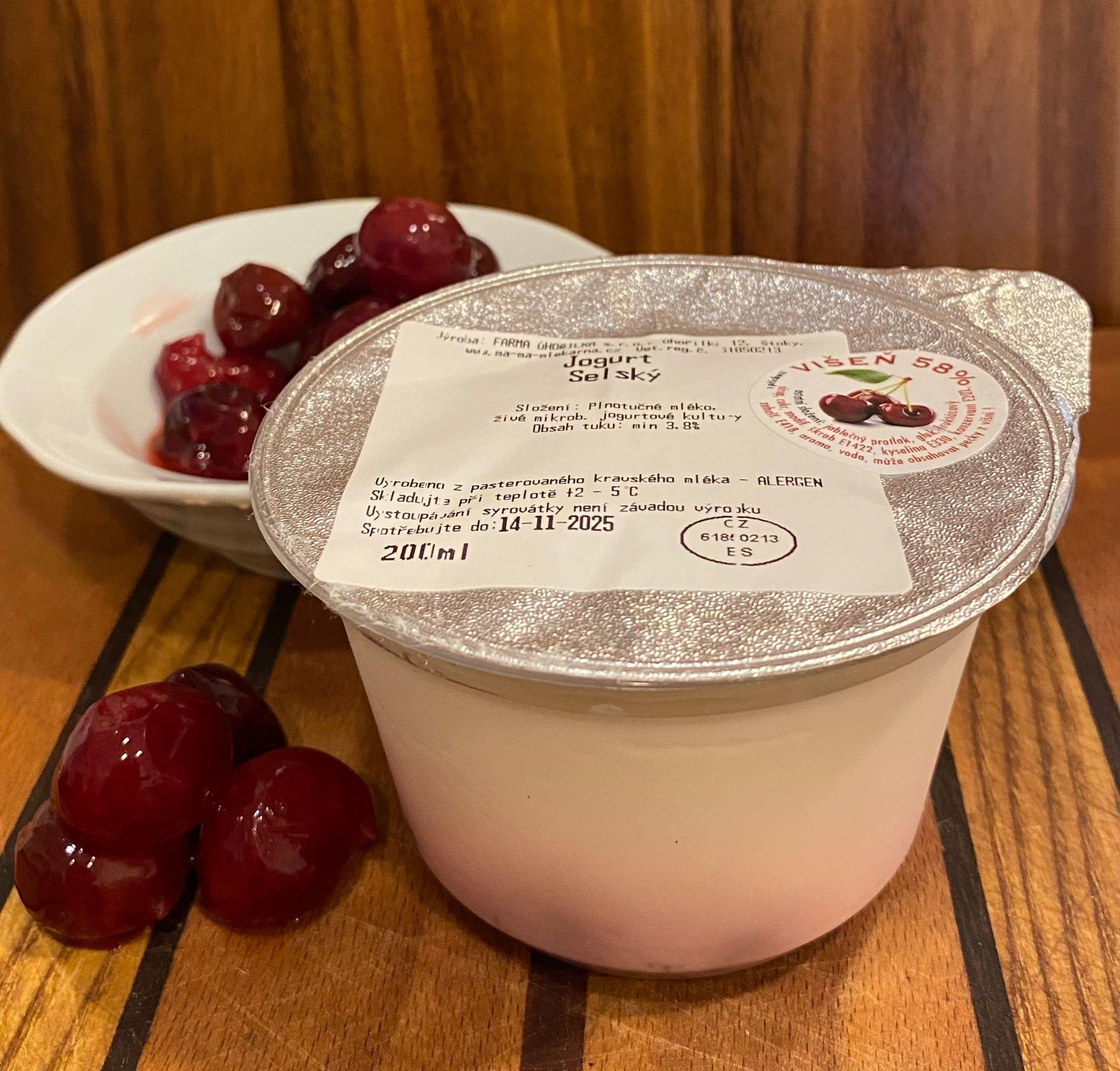 Jogurt - višeň 200ml