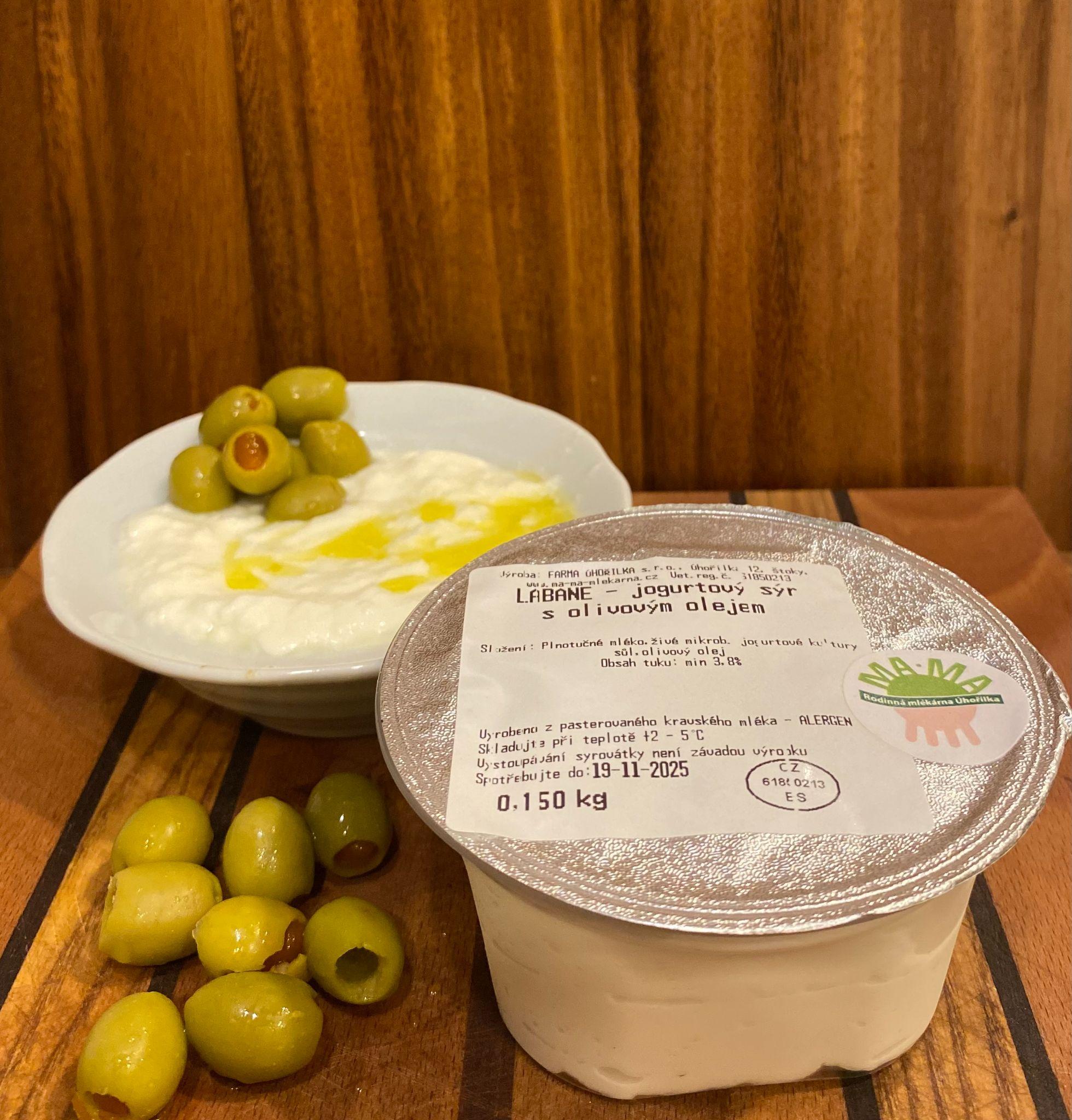 LABANE jog. sýr s oliv. olejem  150g