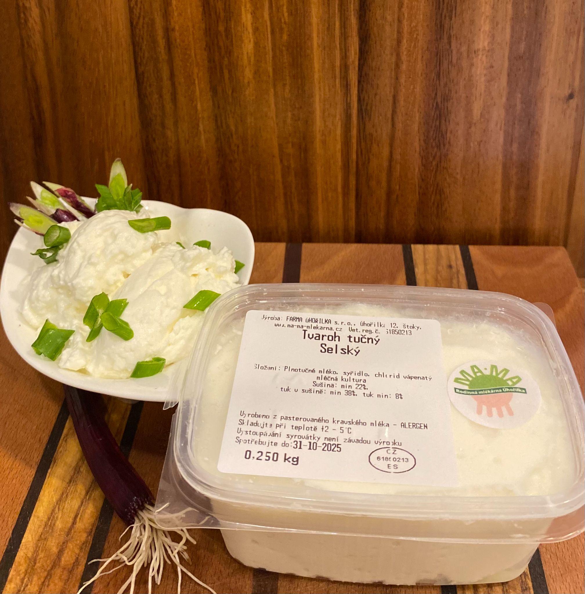 Tvaroh plnotučný 250g 